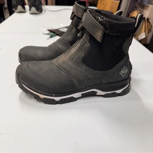 Muck Black Apex Zip Outdoor Waterproof Boots - Picture 6 of 6